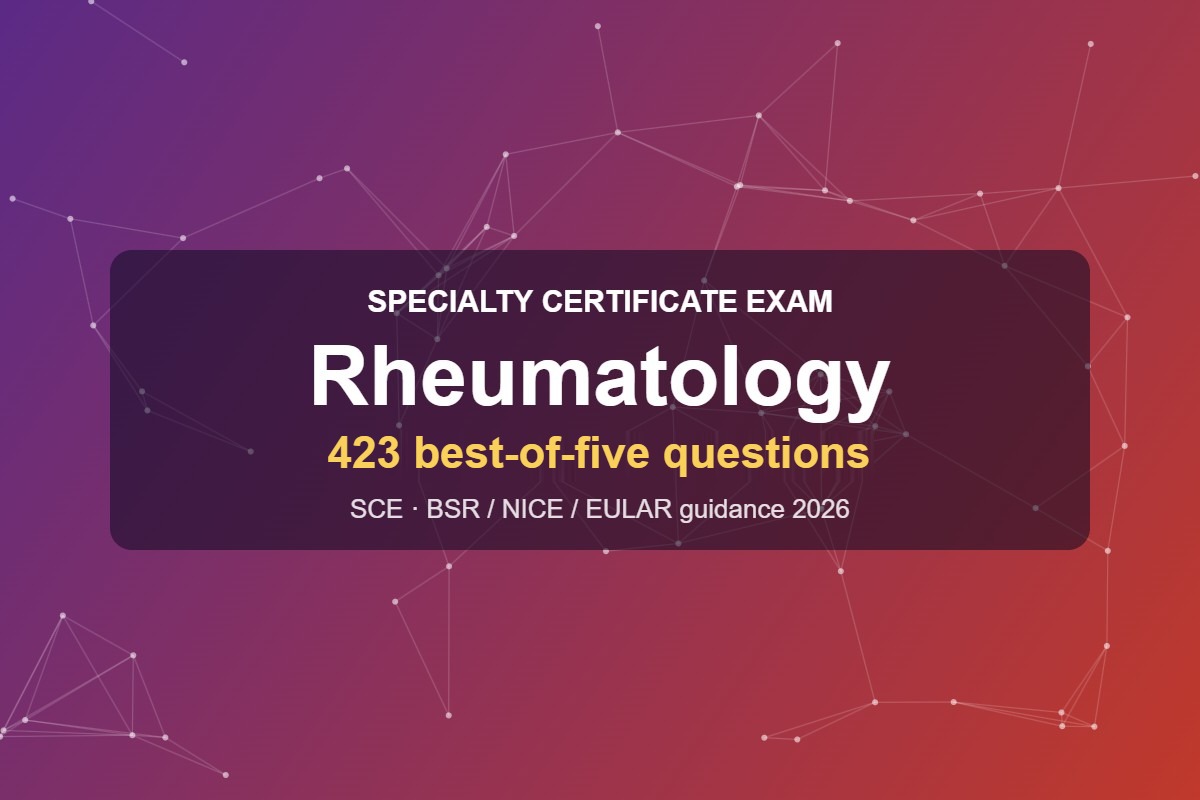 Rheumatology SCE